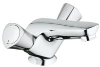 GROHE Costa S wastafelkraan met waste inclusief gegoten uitloop chroom 21255001 - thumbnail