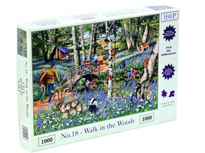 No.18 - Walk in the Woods Puzzel 1000 Stukjes