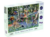 No.18 - Walk in the Woods Puzzel 1000 Stukjes - thumbnail