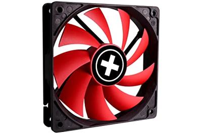 Xilence XPF120.R PC-ventilator Zwart, Rood (b x h x d) 120 x 25 x 120 mm - thumbnail