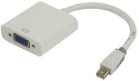 Bandridge Mini DisplayPort Kabel Mini-DisplayPort Male naar VGA Female 15-Pins 0.2 m Wit | 1 stuks - BBM37850W02 BBM37850W02 - thumbnail