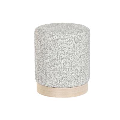 Voetensteun DKD Home Decor 32 x 32 x 38 cm Scandi Lichtgrijs