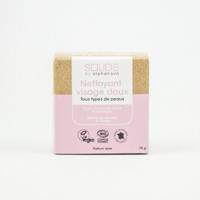 Alphanova Solide Cleansing bar bio gezicht alle huidtype 75 Gram - thumbnail