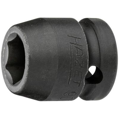 HAZET Krachtdopsleutel 900SK-13 · 1/2 inch (12,5 mm) vierkant hol · Buiten-zeskant-tractieprofiel · SW 13 mm