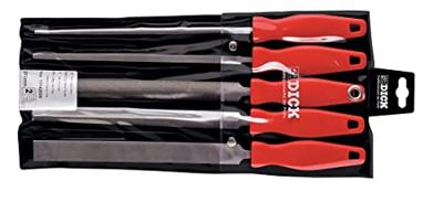 Dick 13142020 Vijlen set 200/2 5-delig Lengte 200 mm 1 set(s)