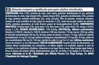 ADVANCE CAT STERILIZED TURKEY / RICE 15 KG - thumbnail