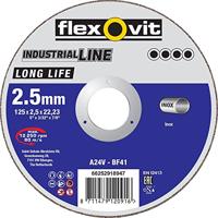 Flexovit doorslijpschijf A24V 230x2.5x22.23mm T41 - thumbnail