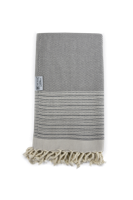 The One Towelling Hamam Exclusive Autumn Storm Antraciet - thumbnail