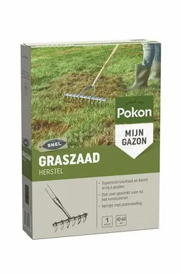 Pokon graszaad herstel 1 kg Pokon graszaad herstel 1 kg