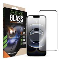 Striker D3O Xtreme Impact Glass Screen Protector - Black Frame - Apple iPhone 13/13 Pro/14/16e/17e - thumbnail