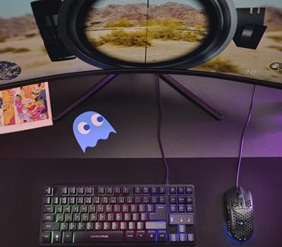 Trust GXT928 HELOX LIGHTWEIGHT Muis Zwart - thumbnail