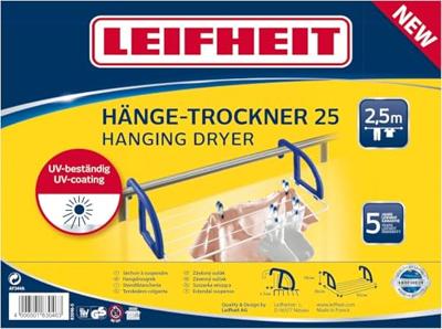 Leifheit hangdroger 2.5 meter