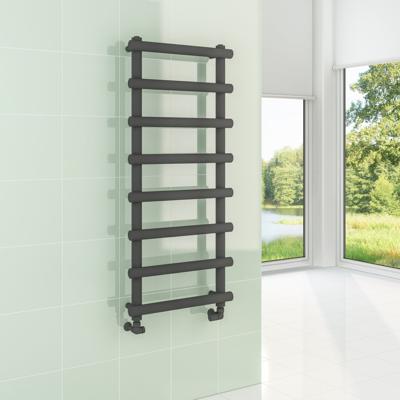 Designradiator Boss & Wessing Tubi Handdoekrek 115x60 cm Zij-Onderaansluiting Mat Antraciet Boss & Wessing Designradiator Boss & Wessing Tubi Handdoekrek 115x60 cm Zij-Onderaansluiting Mat Antraciet Boss & Wessing