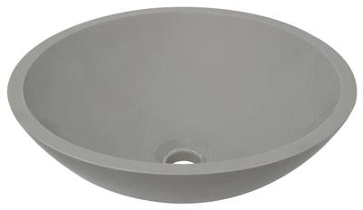 Wiesbaden Wiesbaden Valerie waskom rond 43x13 cm solid surface betonlook