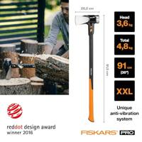 Fiskars IsoCore splijthamer - XXL | 1020220 - 1020220 - thumbnail