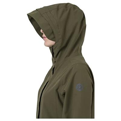 AGU Parka Regenjas Urban Outdoor Dames - Groen - M - Waterdicht