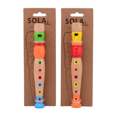 Houten blokfluit Houten blokfluit