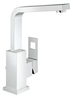 Grohe Eurocube Wastafelkraan Verhoogd Met Waste Chroom - thumbnail