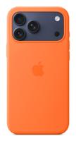 Apple iPhone 17 Pro Max - Siliconen hoesje met MagSafe - Oranje - thumbnail