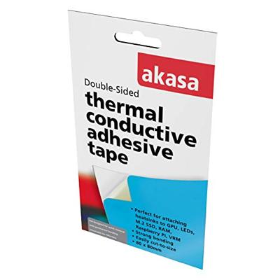 Akasa Warmtegeleidend pad 0.85 W/mK (l x b x h) 80 x 80 x 0.3 mm