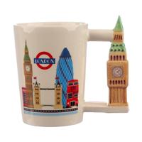 Big Ben Londen - Gevormd Handvat Keramiek Mok - thumbnail