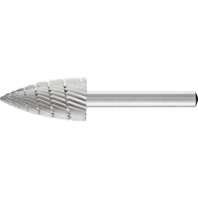 PFERD TOOLS 22441836 Freesstift Spitsboog Lengte 70 mm Afmeting, Ø 16 mm Werklengte 30 mm Schachtdiameter 6 mm