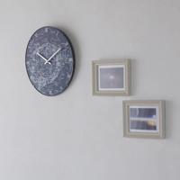NeXtime NE-3165 Wandklok Dia. 35 Cm, Bol Glas, 'Milky Way Dome' - thumbnail