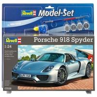 Revell model set - porsche 918 spyder - incl. basiskleuren verf - thumbnail
