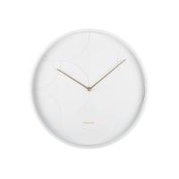 Karlsson Wandklok EchelonCircular wit - Ø 40cm - KA5948WH - thumbnail