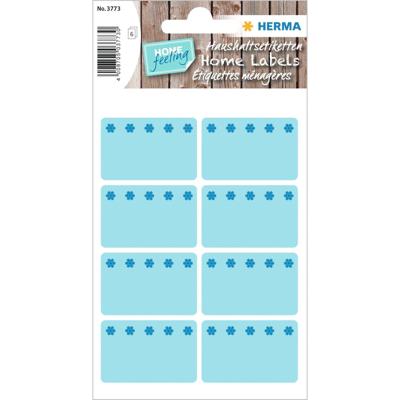 Etiket HERMA 3773 26x40mm diepvries blauw 48stuks Etiket HERMA 3773 26x40mm diepvries blauw 48stuks