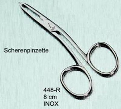 Malteser Pincet scharen smal mat 448-R 1 Stuks