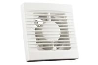 Nedco badkamer-/ toiletventilator met timer - aansluitmaat 120mm - wit - thumbnail