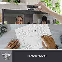 Logitech - Brio 500 HD -webcam met Auto - Graphite Expo - thumbnail