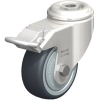 Blickle LKRXA-TPA 80KFD-FI Zwenkwiel met rem Wieldiameter: 80 mm Draagvermogen (max.): 100 kg 1 stuk(s) - thumbnail