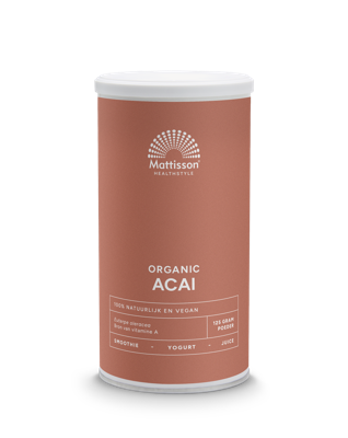 Mattisson HealthStyle Biologisch Acai Poeder