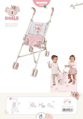 Poppenwagen Decuevas Koala 28 x 42 x 56 cm