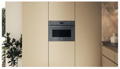 Whirlpool WCT7A9PHTSSG Inbouw combi stoomoven Grijs