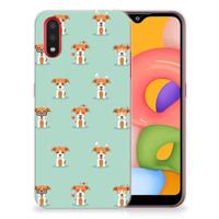 Samsung Galaxy A01 | TPU Hoesje | Pups - thumbnail
