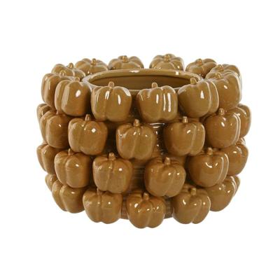 Vaas Home ESPRIT Geel Mosterd Keramisch Keramiek Tropisch 30 x 30 x 20 cm Vaas Home ESPRIT Geel Mosterd Keramisch Keramiek Tropisch 30 x 30 x 20 cm