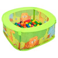 VidaXL Ballenbak voor kinderen met 300 ballen 75x75x32 cm - thumbnail