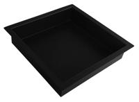 Wiesbaden Inbouwnis | Exellence | 30x30x7cm | Mat Zwart - thumbnail