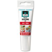 Siliconenkit Glas Transparant Tube 60 ml Bison - Bison - thumbnail