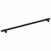 Handvatten 5 st 320 mm roestvrij staal zwart - thumbnail