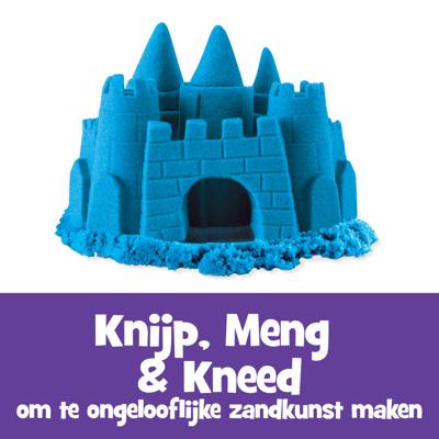Kinetic Sand colour sand bag blauw 907g