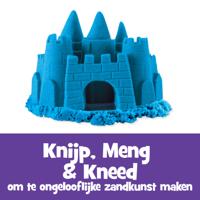 Kinetic Sand colour sand bag blauw 907g - thumbnail