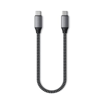 Satechi USB-C naar USB-C kabel (25cm) - Space Gray
