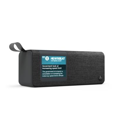 Radio Hama DR200BT Zwart - thumbnail