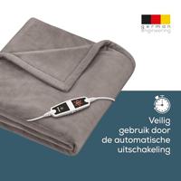 Elektrisch Deken Beurer HD150XXL 200 x 150 cm Taupe Polyester - thumbnail