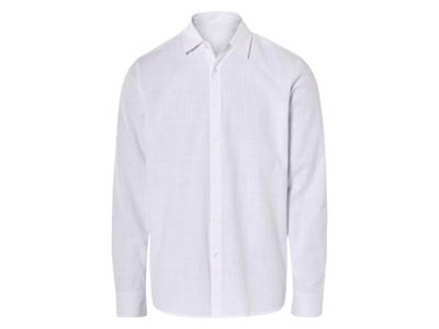 LIVERGY Heren overhemd (Wit, XXL)