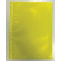 Geperforeerde showtas, geel, pak van 50 - thumbnail
